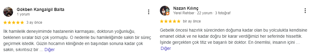 Jinekolog Op. Dr. Güzin Başcı Yorum