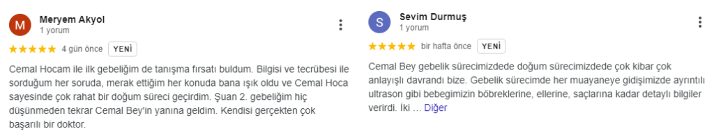 Op. Dr. Cemal Ünlü Yorum