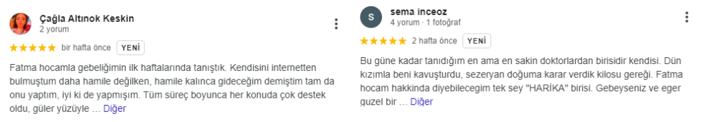  Op. Dr. Fatma Yazıcı Yılmaz Yorum