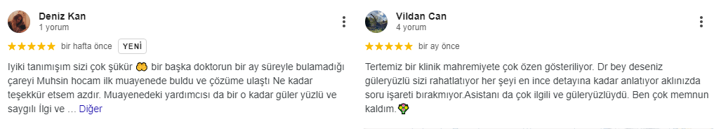 Op. Dr. Muhsin Tatoğlu Yorum